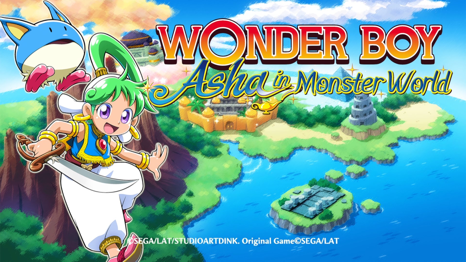 Wonder Boy Asha in Monster World